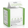thumbnail image 1 of ForPro Premium Pure & Simple XL Facial Towels, Disposable Makeup Remover Dry Wipes, Ultra Soft Lint-Free Biodegradable Face Towels, 100% Vegan & Cruelty-Free, 50-Count, 1 of 8