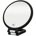 thumbnail image 1 of ForPro Professional Collection Premium Magnifying Handheld Mirror, 1X/15X Magnification Hand Mirror, Folding Adjustable Handle, for Makeup, Travel, Black, 1 of 8