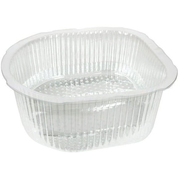 ForPro Universal Pedi Bath Liners 50% THICKER - Fit Footsie Bath Plus Foot Bath, Disposable Pedicure Foot Tub Liners for Foot Spa Basins & Foot Bath Soaks, 14.5” W x 12.5” L x 6” D, Clear, 100-Count