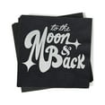 thumbnail image 1 of ForYourParty.Com To The Moon and Back Party Napkins - Black and Silver, 1 of 4