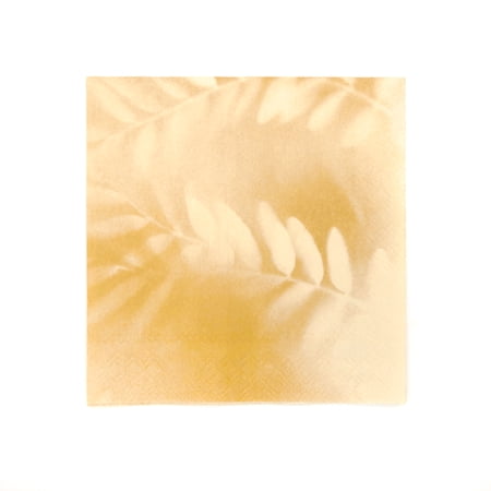 ForYourParty.com Leaf Pattern Party Napkins - Sand