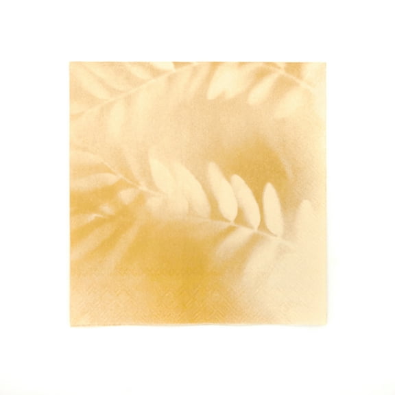 ForYourParty.com Leaf Pattern Party Napkins - Sand