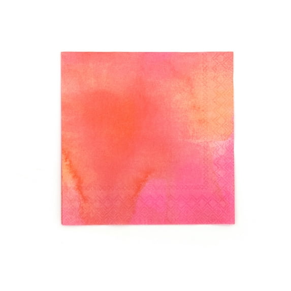 ForYourParty.com Watercolor Napkins 20 Pack - Hibiscus