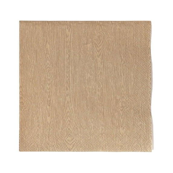 ForYourParty.com Wood Napkins 20 Pack - Oak