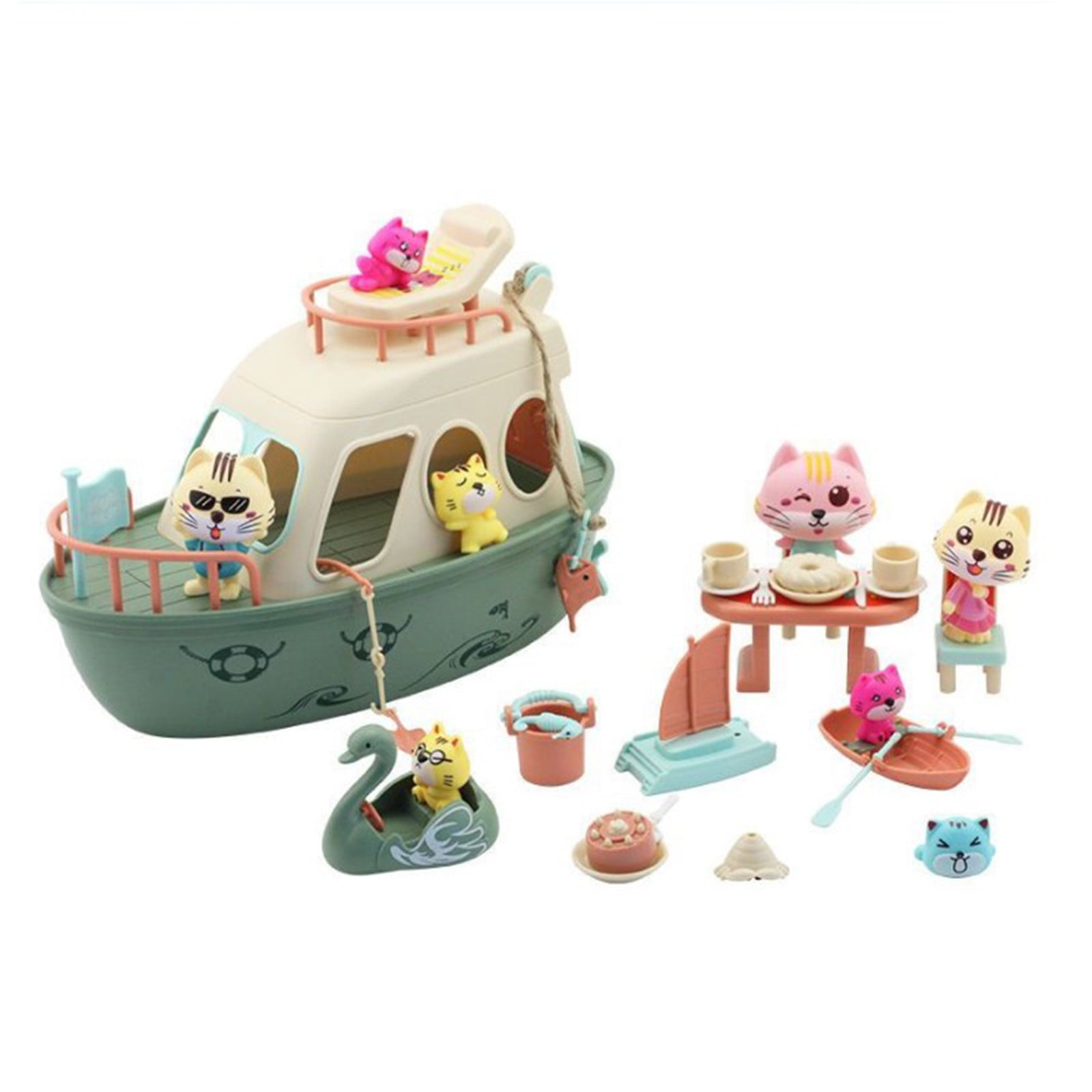 Forage Action in Education Dragging Cat Toys For Kids Cat Figures