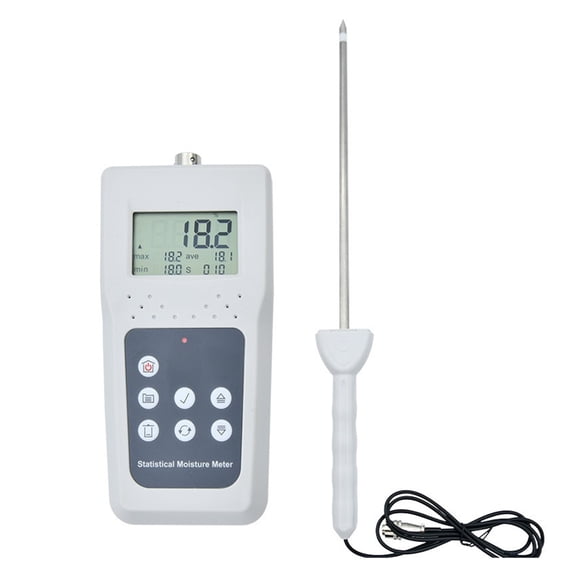 Forage Grass,Haystack Moisture Meter,Measuring Range 0-84,Accuracy 0.1,Suitable For Haystack, Forage Grass,Haystack Moisture Measurement ,Easy to Operate