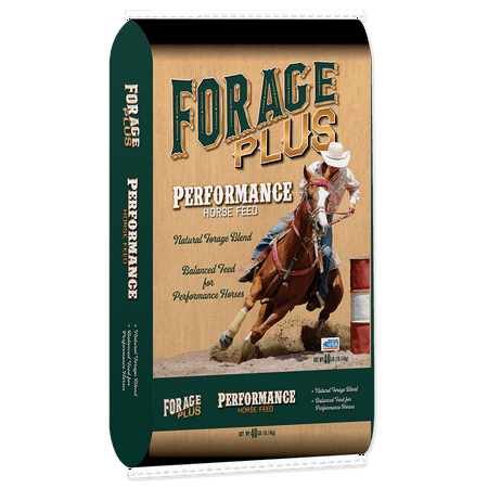 Forageplus Performance Horse Feed, 40 lb