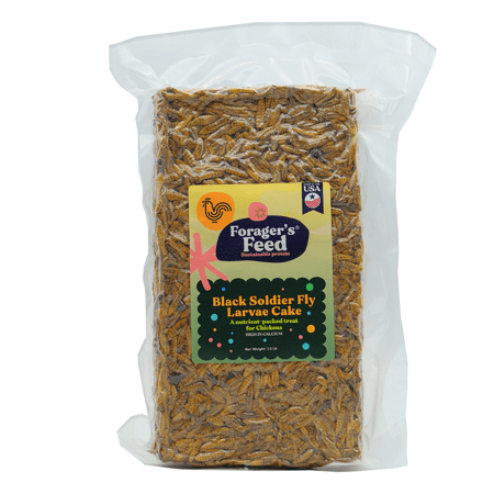 Forager's feed Black Soldier Fly Cake 1 Lb.