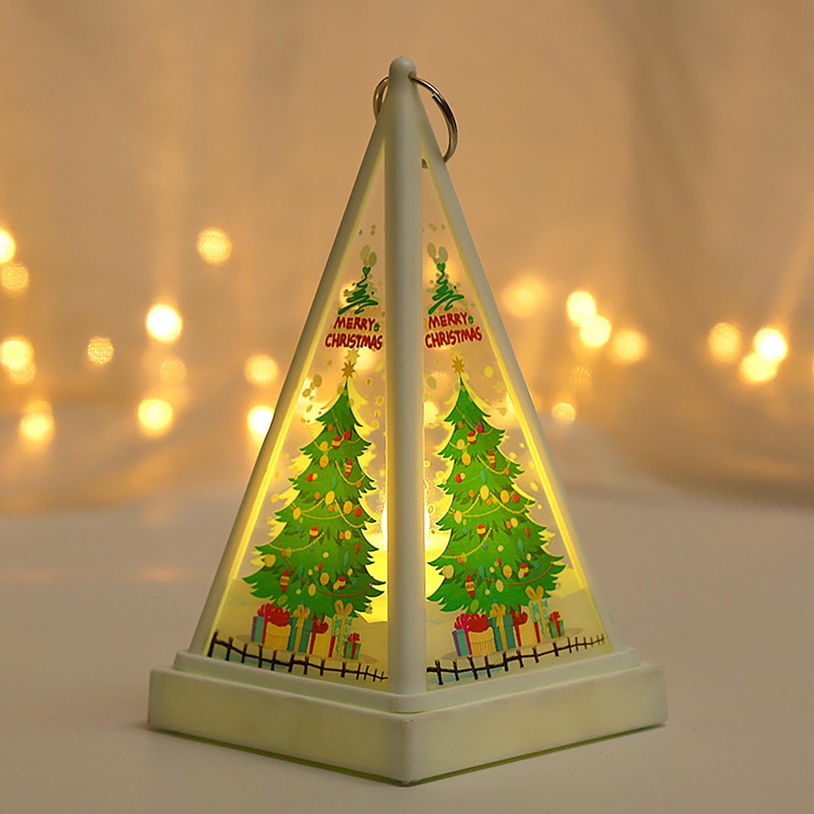 Foraging dimple Christmas Decorations Led Candle Light Christmas