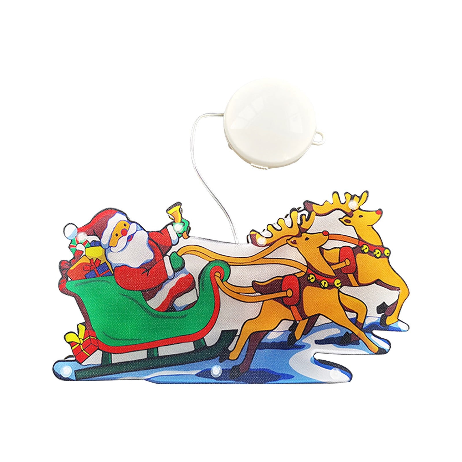 Foraging dimple Christmas Window Decoration Lights, Suction Window