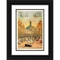 thumbnail image 1 of Forbes Co. 11x14 Black Ornate Wood Framed Double Matted Museum Art Print Titled: Excelsior Kiralfy Brothers’ Spectacular Triumph. (1884), 1 of 5