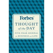 Forbes Thought of the Day Five-Year Journal for Business and Life Paperback