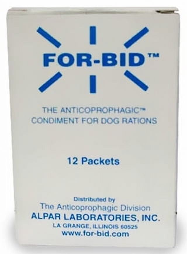 Forbid Coprophagia Stool Eating Deterrent 12 Packets