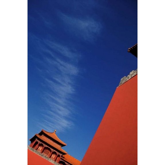 Forbidden City Beijing China Canvas Art - Keren Su DanitaDelimont (12 x 17)