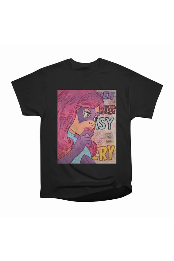 Forbidden Fantasy Neo Pop Art Graphic T-Shirt Tee Gift For Him Merch For Her Apparel For F
