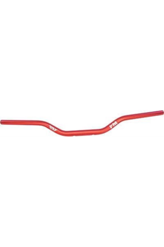 Forbidden Motorcycles HJ2017HB-001RD 1-1/8in. Moto Style Handlebar with 1in. Ends - Red