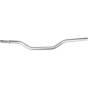 Forbidden Motorcycles HJ2017HB-001SL 1-1/8in. Moto Style Handlebar with 1in. Ends - Silver