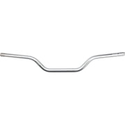 Forbidden Motorcycles HJ2020TFM-01SL 1-1/8in. Moto Style Handlebar with 1in. Ends - Silver - 4.5in.