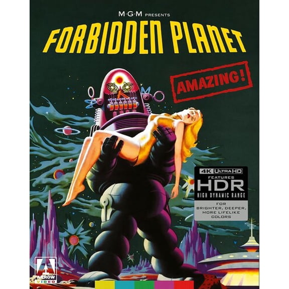Forbidden Planet (4K Ultra HD), Arrow Video, Horror