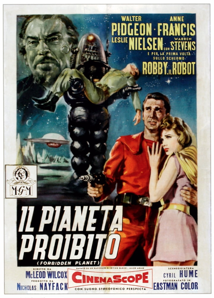 Forbidden Planet Canvas Art - (11 x 17)
