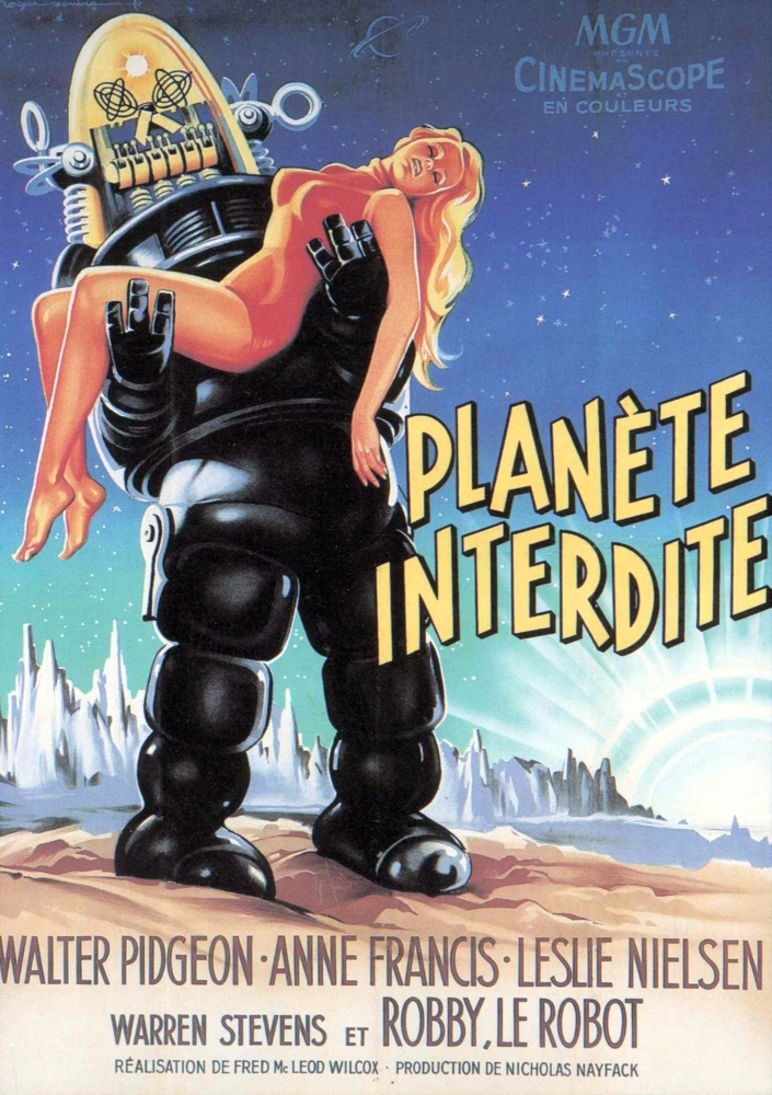 Forbidden Planet Canvas Art - (24 x 36)