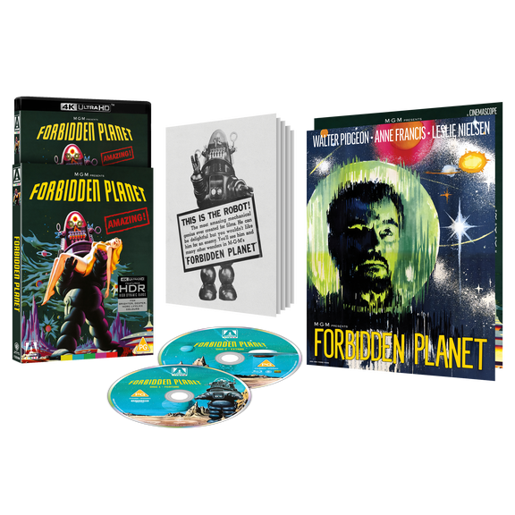 Forbidden Planet Limited Edition (4K Ultra HD) Morgan Jones Jimmie Thompson Jack Kelly Bob Dix