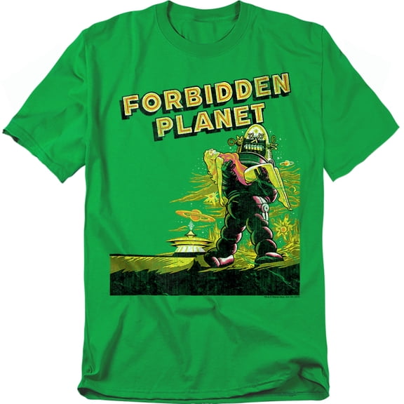 Forbidden Planet T-Shirt Old Poster Unisex Graphic Tee For Men & Women
