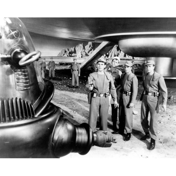 Forbidden Planet Robby The Robot 24x36 Classic Hollywood Poster