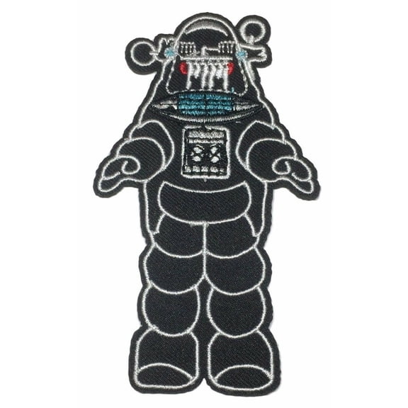 Forbidden Planet Robby The Robot 4 Inch Tall Embroidered Iron On Patch