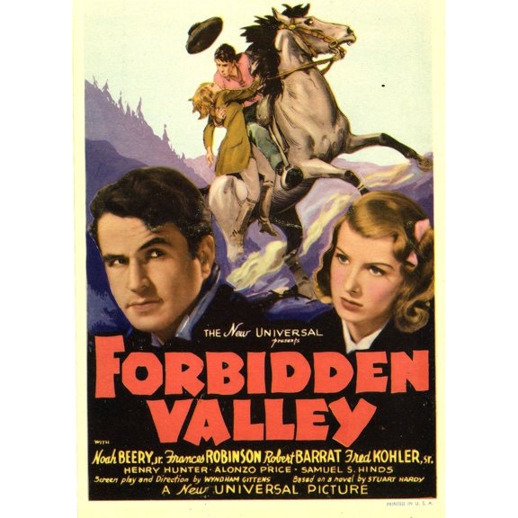 Forbidden Valley Movie Poster Masterprint