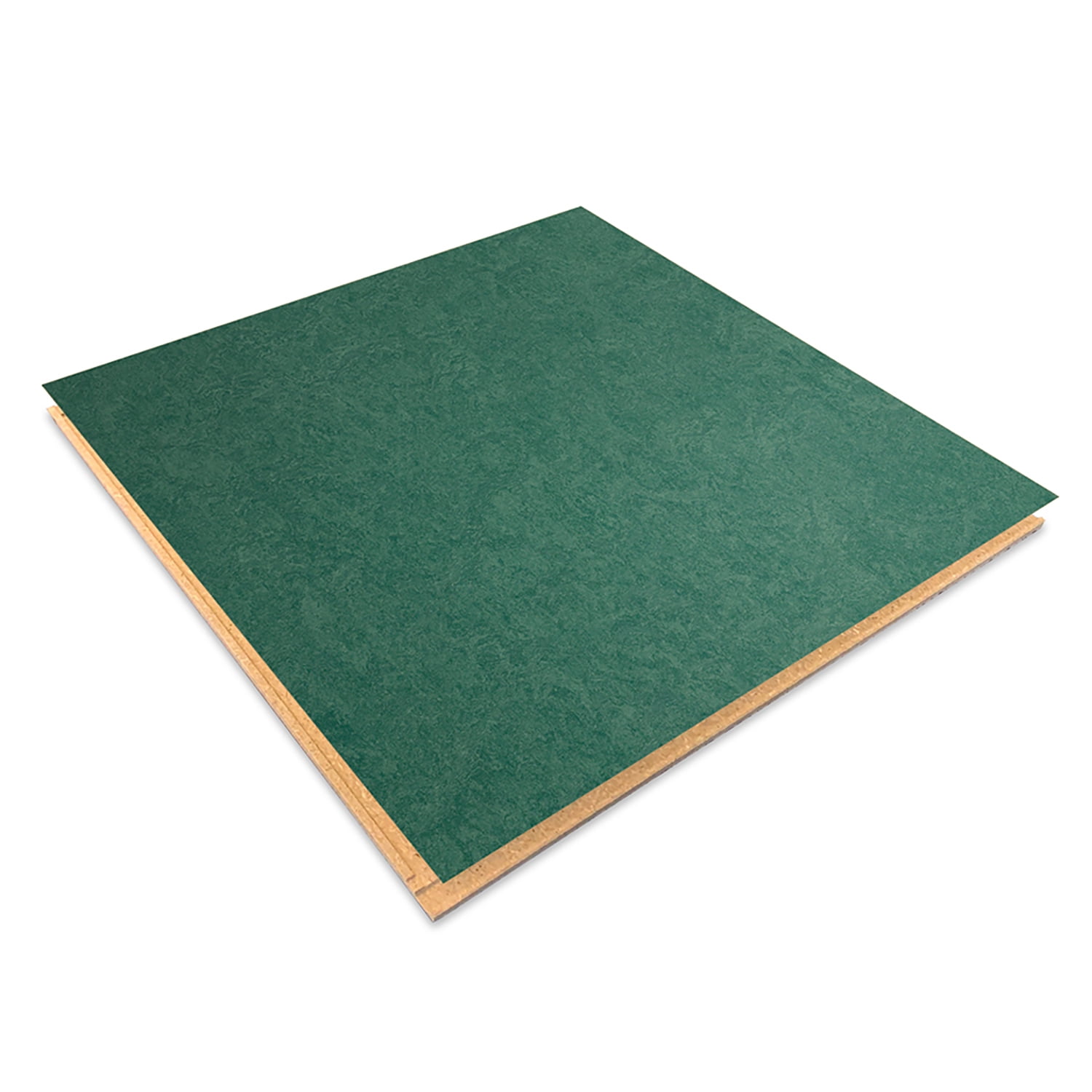 Forbo Flooring Marmoleum Cinch Loc Seal 11.81" x 11.81" Laminate Square in Hunter Green 6.78 Sq ft
