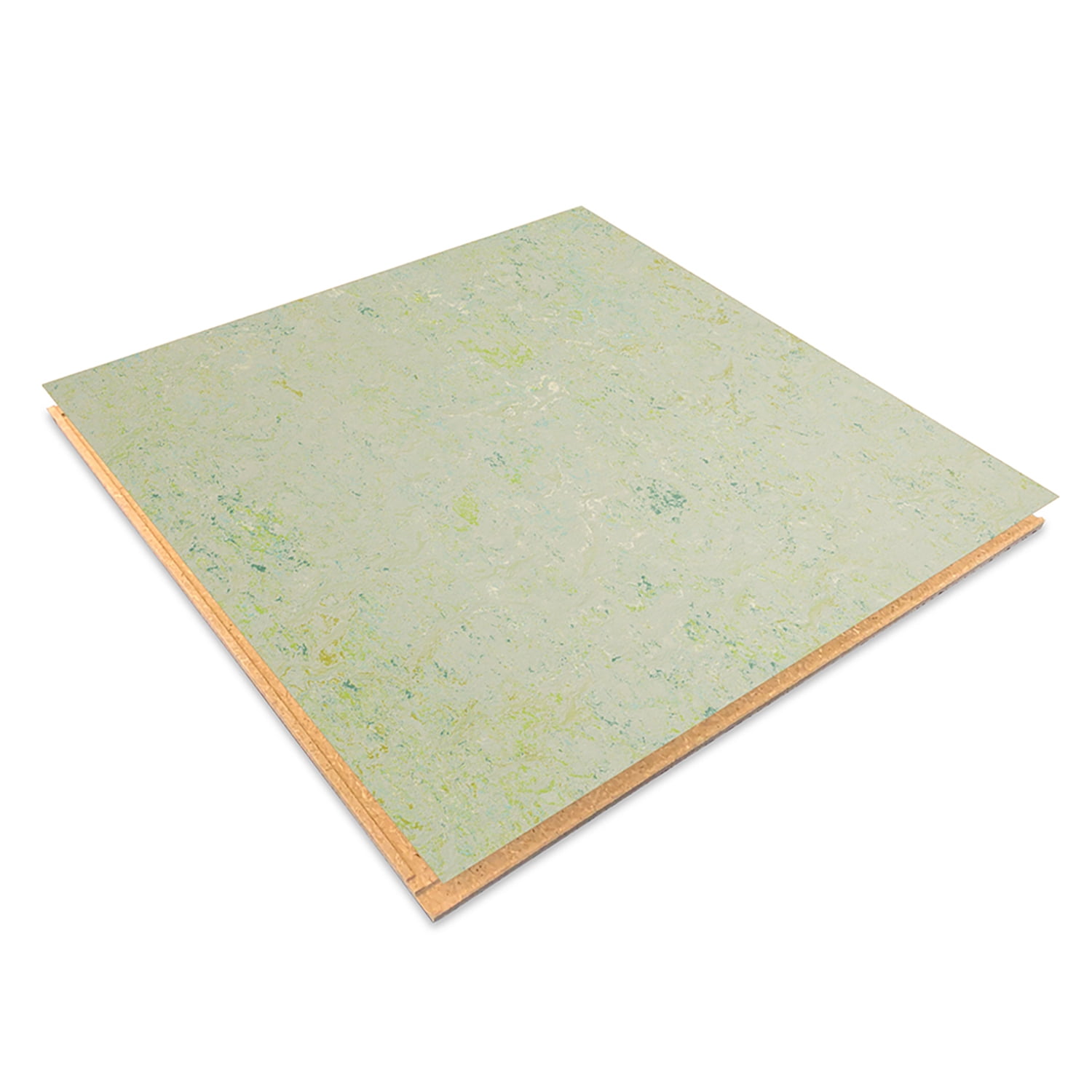 Forbo Flooring Marmoleum Cinch Loc Seal 11.81" x 11.81" Laminate Square in Salsa Verde 6.78 Sq ft