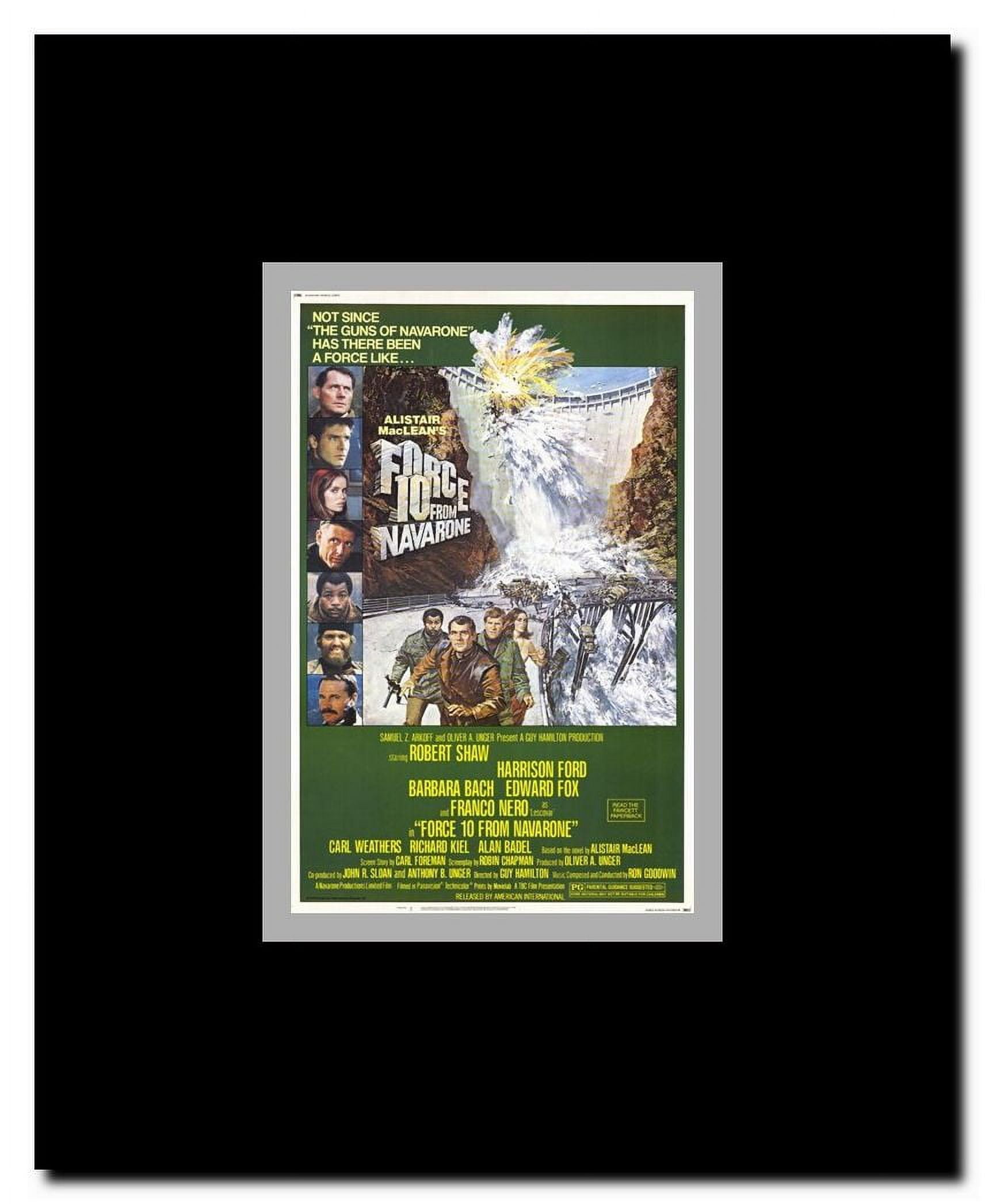 Force 10 from Navarone Framed Movie Poster