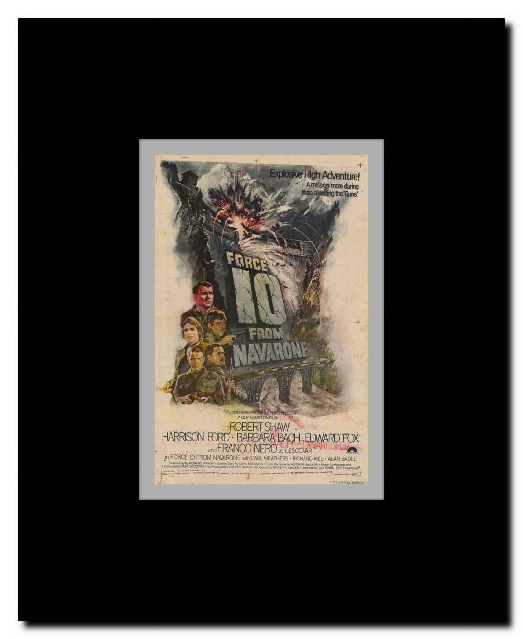 Force 10 from Navarone Framed Movie Poster