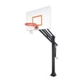 thumbnail image 1 of Force Extreme Steel In Ground Adjustable Basketball System, Black, 1 of 1