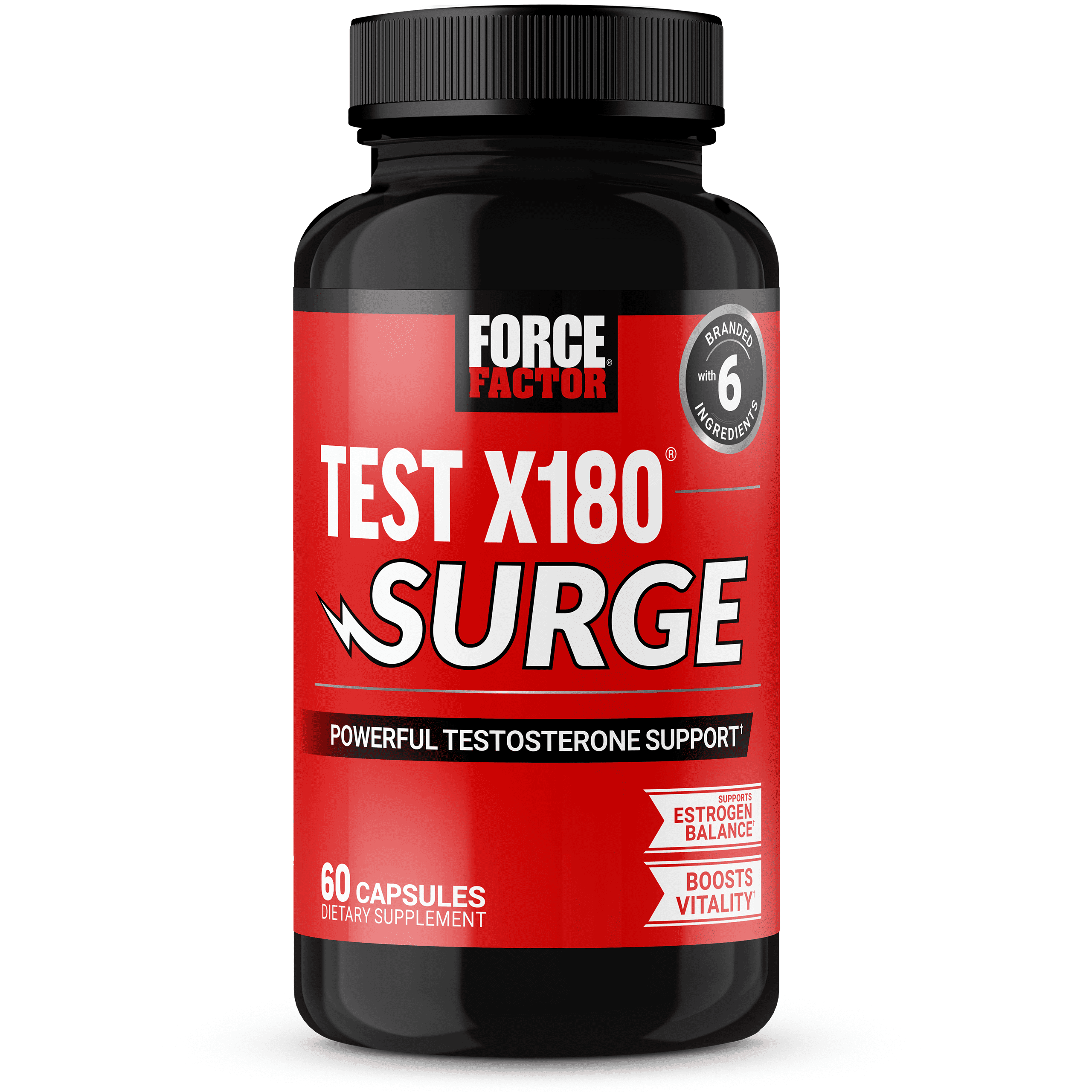 Force Factor Alpha King Surge Men's Performance Enhancement Supplement, Strength Boost & Fat Burner, 60 Capsules - Walmart.com Force Factor Alpha King Surge Men's Performance Enhancement Supplement, Strength Boost & Fat Burner, 60 Capsules - Walmart.com