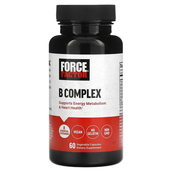 Force Factor B Complex, 60 Vegetable Capsules
