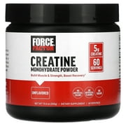 Force Factor Creatine Monohydrate Powder, Unflavored, 10.6 oz (300 g)
