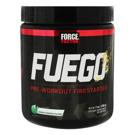 Force Factor - Fuego Pre-Workout Firestarter Powder Arctic Gumball - 7 oz.