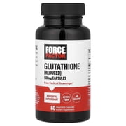 Force Factor Glutathione Reduced, 500 mg , 60 Vegetable Capsules