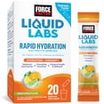 thumbnail image 1 of Force Factor Liquid Labs Immunity Electrolyte Powder, Hydration Powder with 5 Electrolytes, Vitamins, Minerals & Antioxidants, Citrus, 20 Stick Packs, 1 of 11