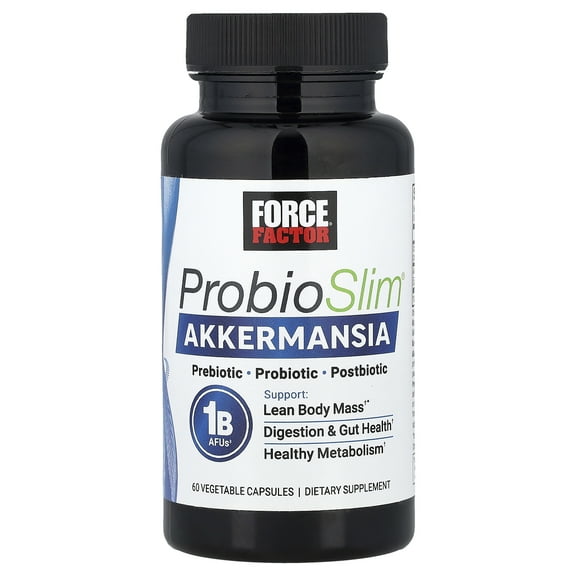 Force Factor ProbioSlim Akkermansia, 60 Vegetable Capsules