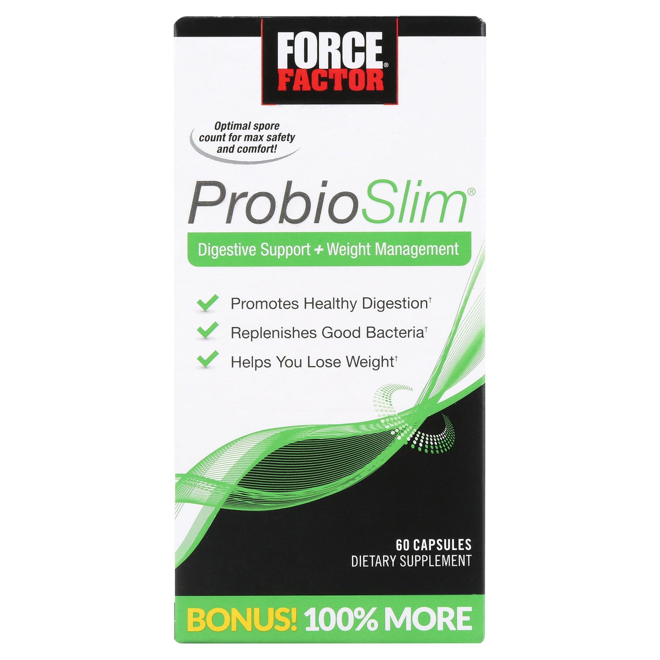 Force Factor ProbioSlim Probiotic and Weight Loss Supplement for