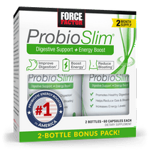 Force Factor ProbioSlim Probiotic and Weight Loss Supplement with Probiotics, 120 Capsules