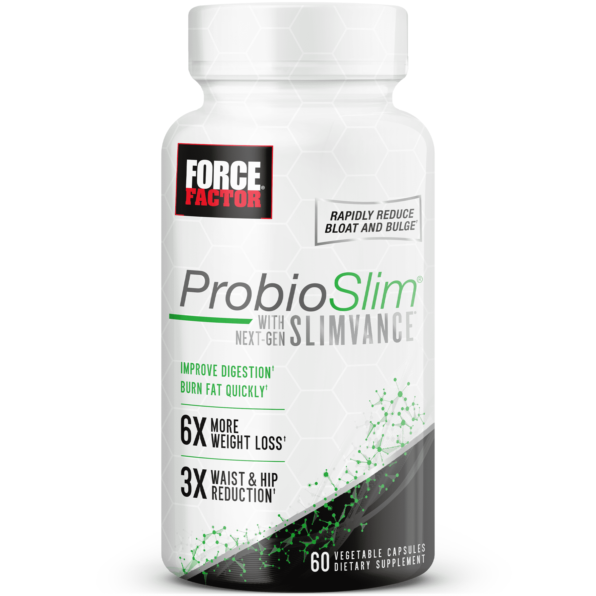 Force Factor ProbioSlim with NextGen SLIMVANCE Probiotic Fat Burner