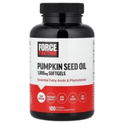 Force Factor Pumpkin Seed Oil, 1,000 mg, 100 Softgels