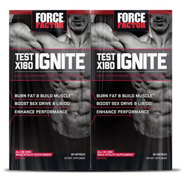Force Factor Test X180 Ignite Testosterone Booster (120 ct., 2 pk.)