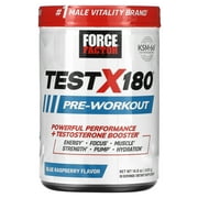 Force Factor Test X180 Pre-Workout, Blue Raspberry, 14.8 oz (420 g)