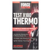 Force Factor Test X180 Thermo™, 120 Capsules