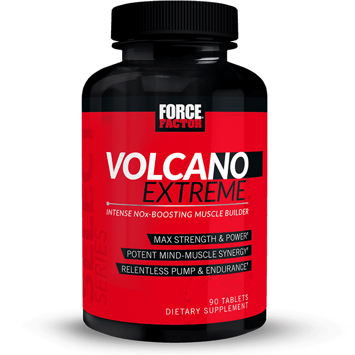 Force Factor Volcano Extreme PreWorkout, Nitric Oxide Booster with